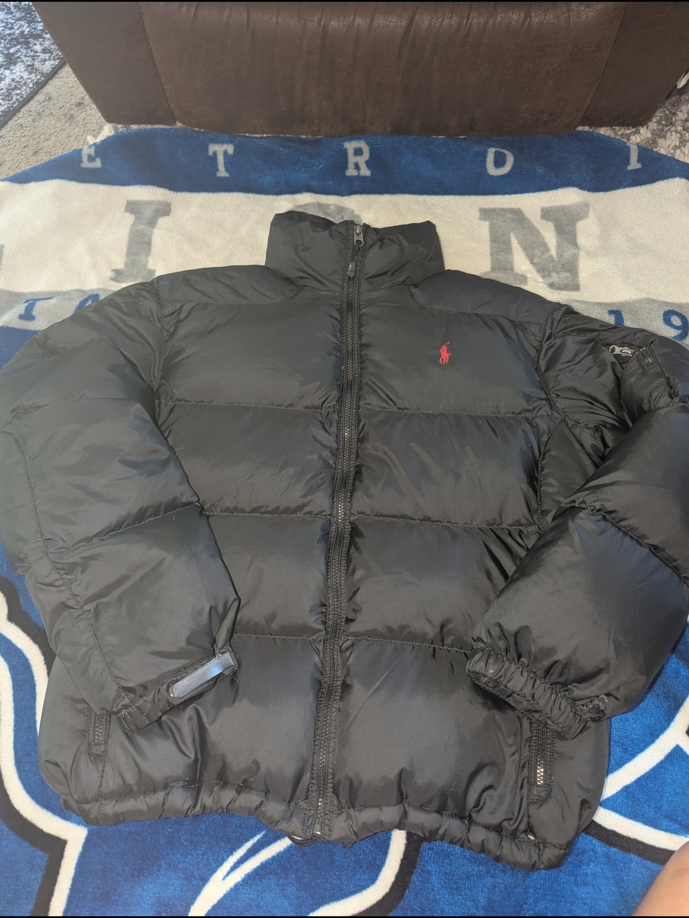 Polo by Ralph Lauren Men's Black Puffer Jacket